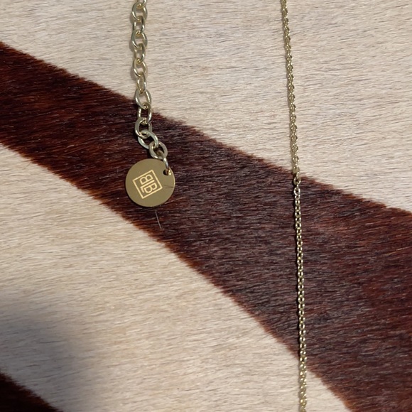 B B Lila 16 inch necklace w/ carabiner link. - Picture 4 of 5